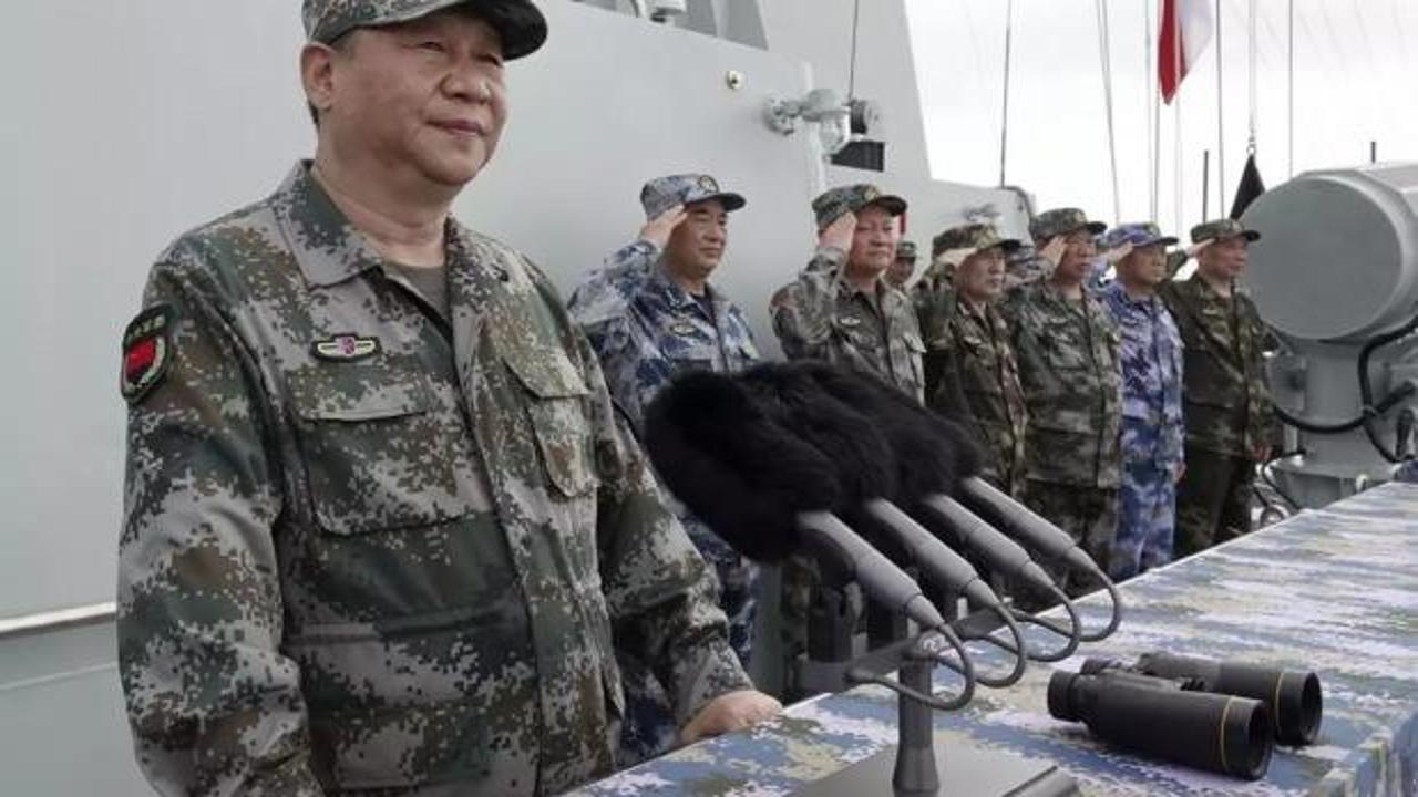 Çin Devlet Başkanı'ndan orduya "hazır ol" emri