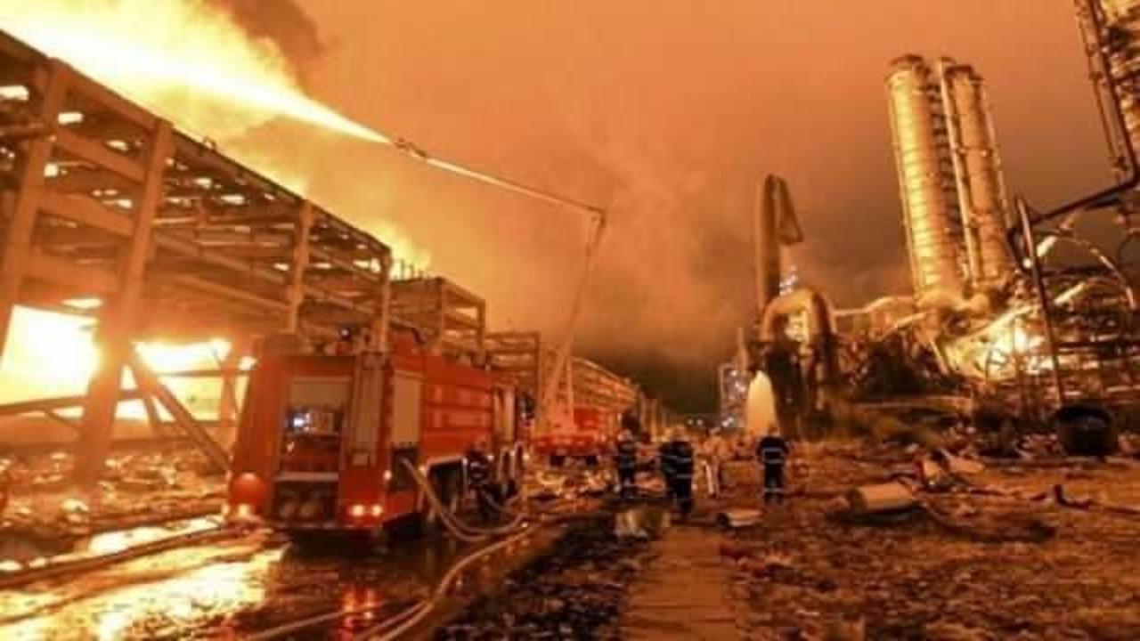 Çin'de fabrikada patlama: 1 ölü, 20 yaralı