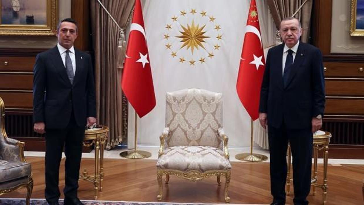 Cumhurbaşkanı Erdoğan, Ali Ko&ccedil; ile g&ouml;r&uuml;şt&uuml;