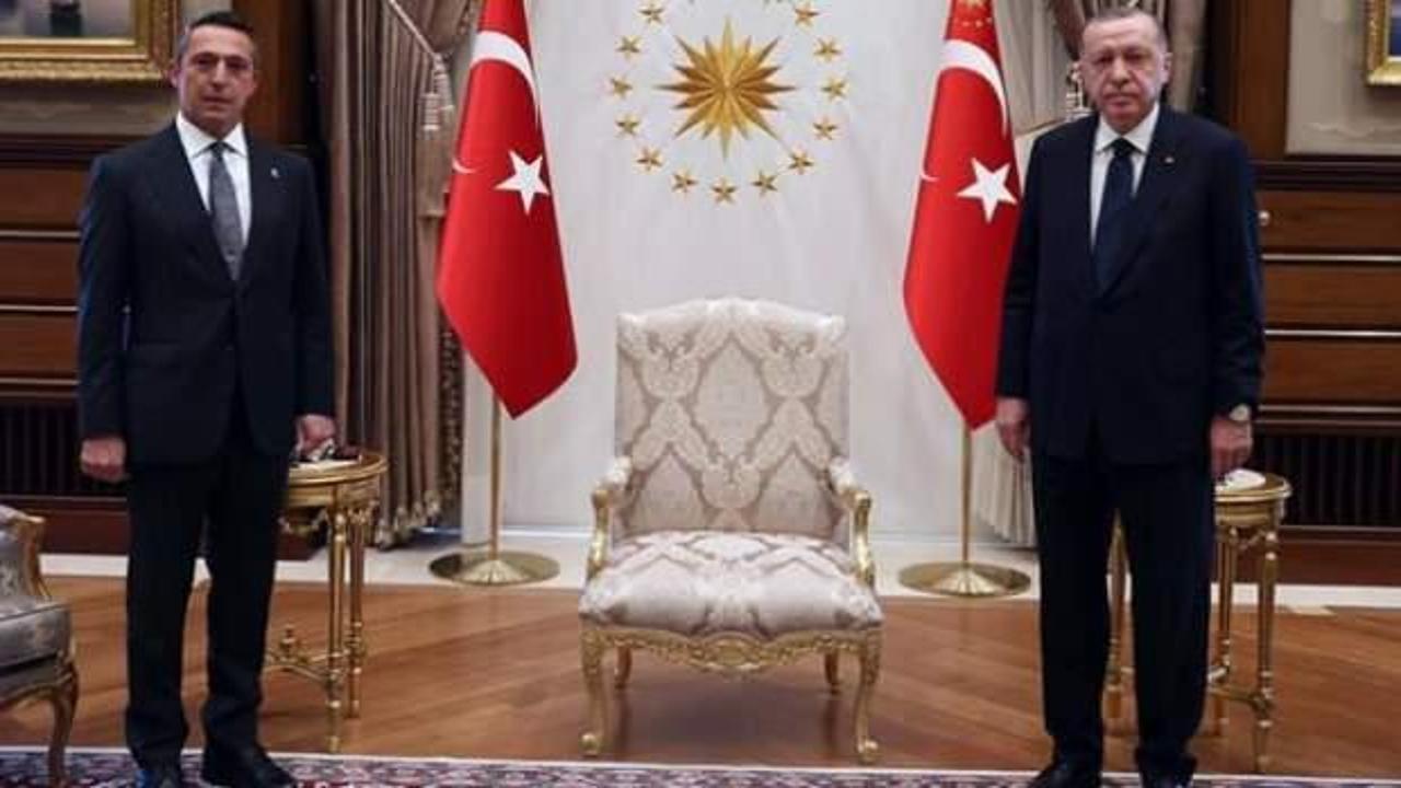 Cumhurbaşkanı Erdoğan, Ali Koç'u kabul etti!