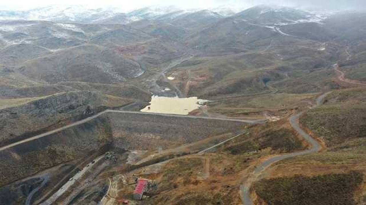 Konya Hadim Yarıcak Barajı su tutmaya başladı