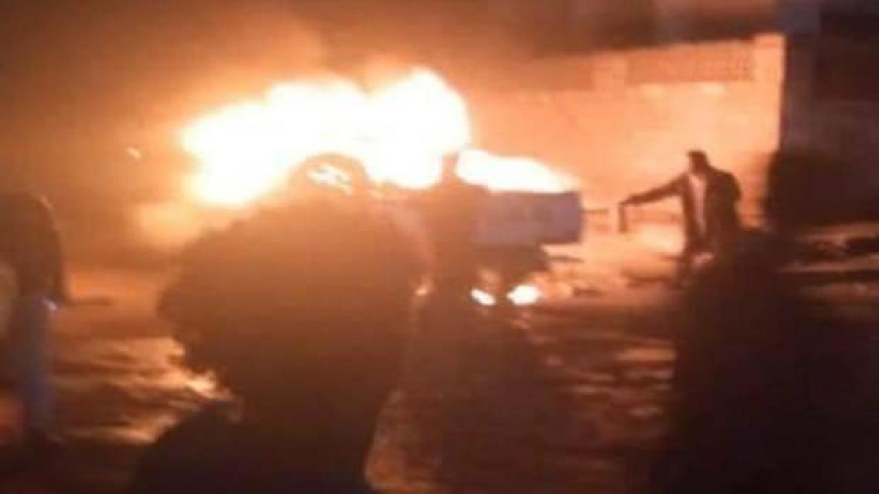 Aden'de askeri araçta patlama