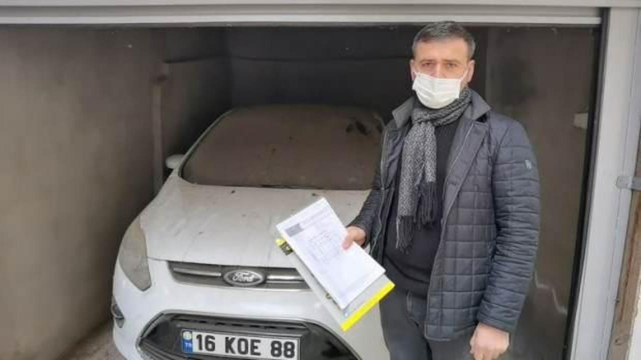 Aldığı otomobilin ağır hasarlı olduğu satınca ortaya çıktı