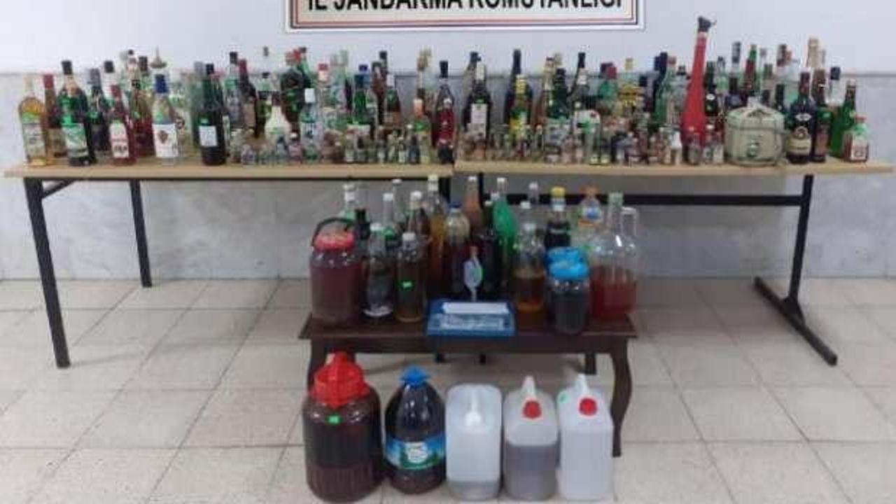 Datça'da sahte içki operasyonu: 1 gözaltı