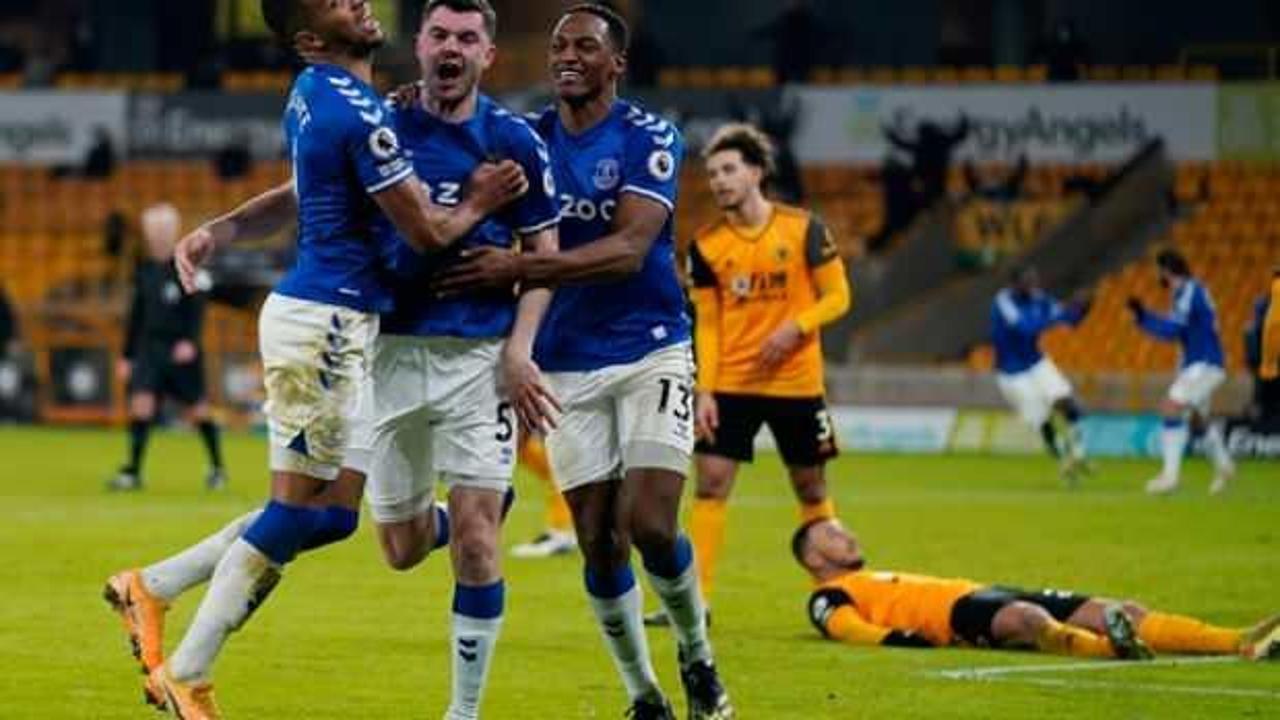 Everton, Wolverhampton deplasmanında kazandı