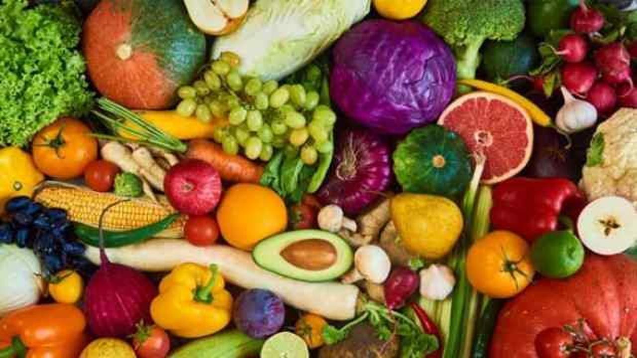 Uzmanı, bağışıklık güçlendirici sebze ve meyveleri renklerine göre sıraladı