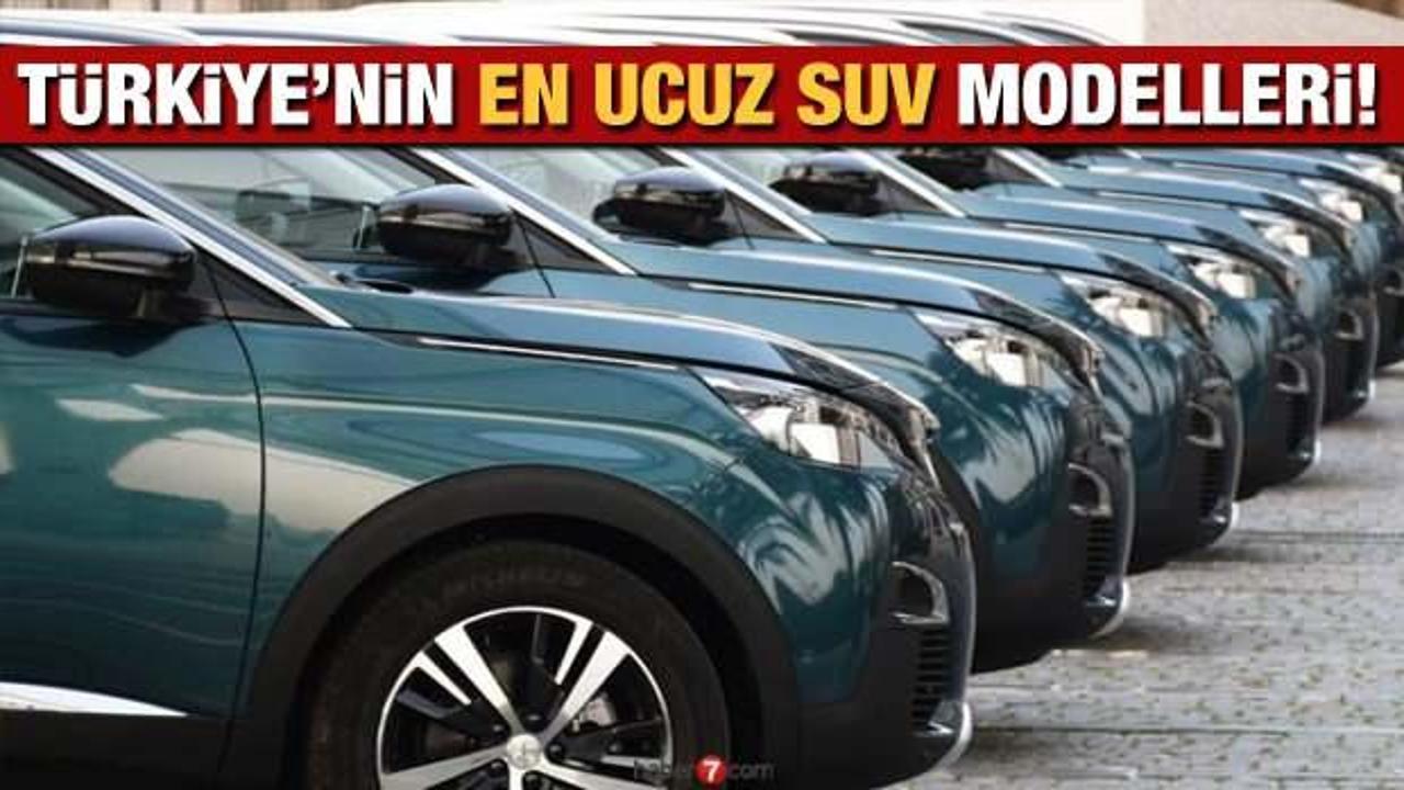 200 bin TL altı Sıfır SUV modelleri: Türkiye'nin en ucuz 2021 SUV modelleri!