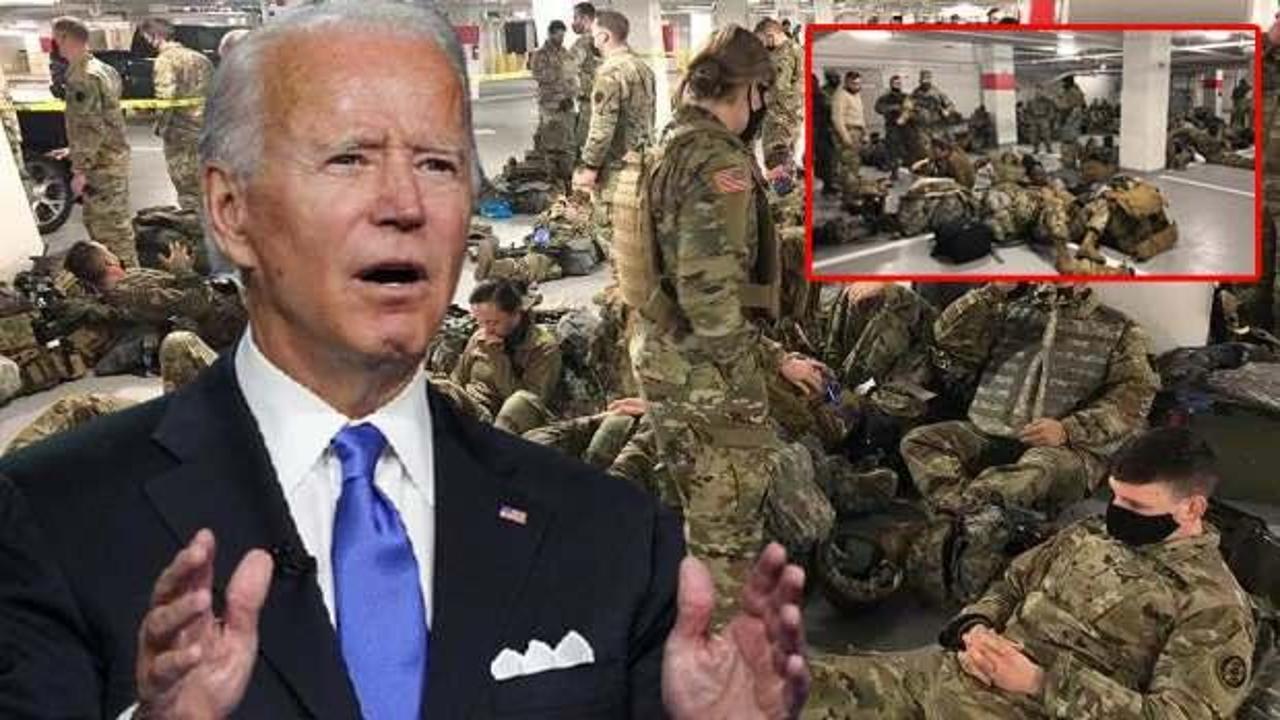 Joe Biden bu fotoğraf için askerlerden özür diledi, eşi kurabiye dağıttı