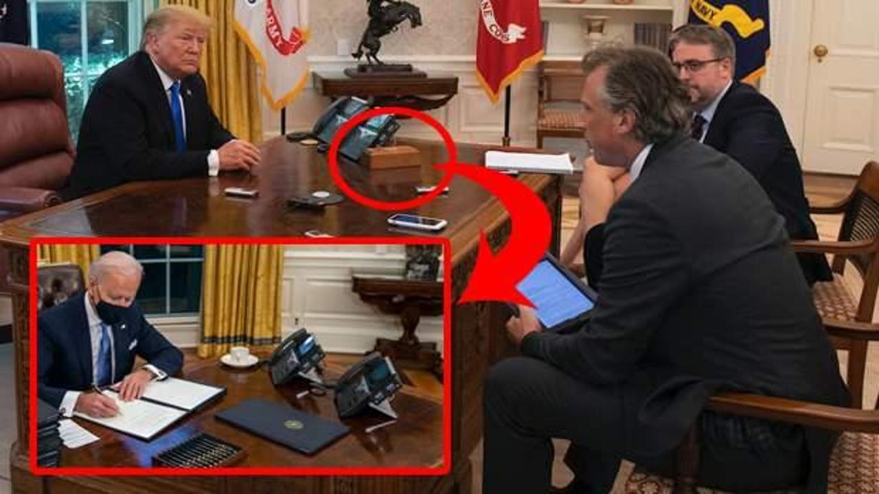 Biden Oval Ofis'ten Trump'ın 'diyet kola' butonunu da kaldırttı