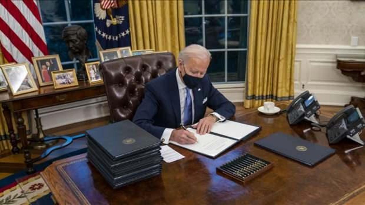 ABD Başkanı Biden Kovid-19'dan en fazla etkilenen kesimlere yönelik 2 kararname imzaladı
