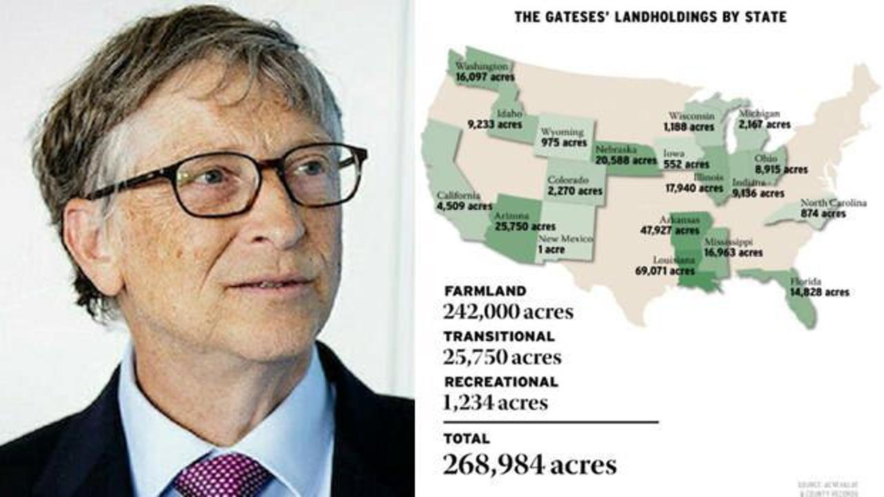 ABD'nin yeni toprak ağası artık Bill Gates
