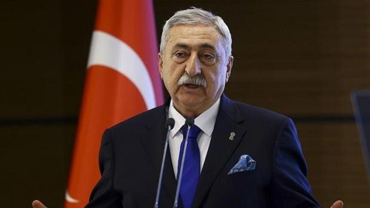 Başkan Erdoğan, TESK Genel Başkanı Bendevi Palandöken'i kabul etti 