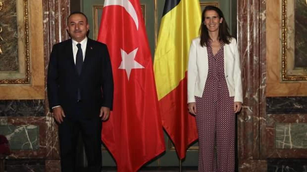 Dışişleri Bakanı Çavuşoğlu, Belçikalı mevkidaşıyla görüştü