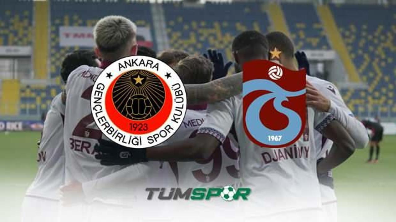 Gençlerbirliği Trabzonspor maçının geniş özeti ve golleri