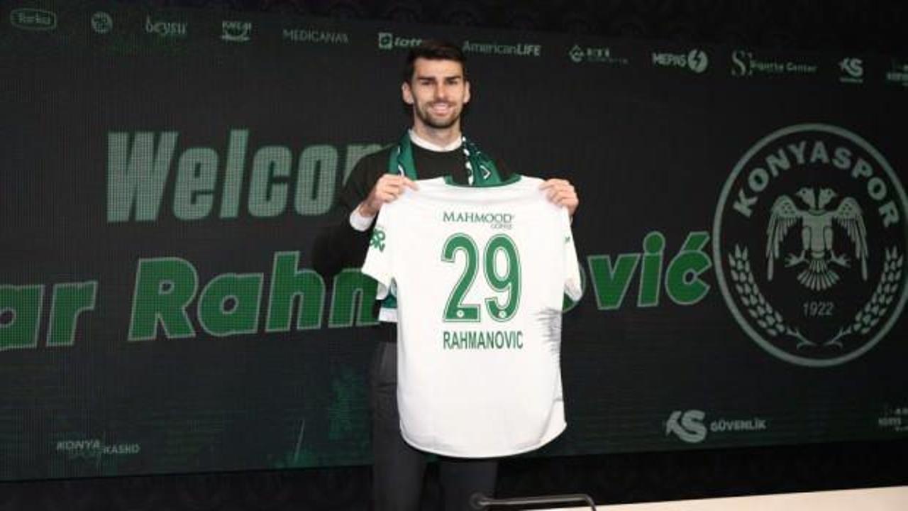 Konyaspor, Rahmanovic’i kadrosuna dahil etti