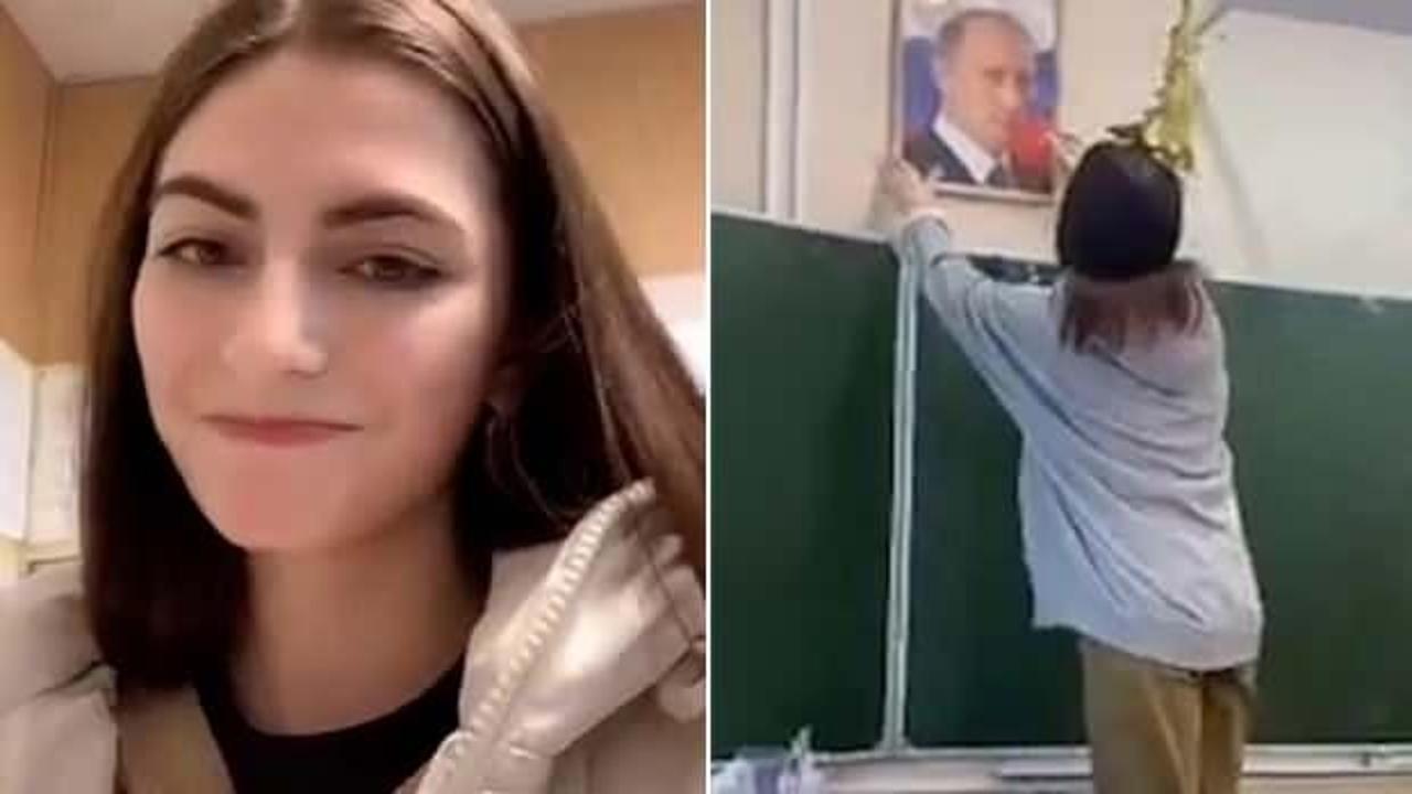 Rusya'da Putin portresi kaldırmalı sosyal medya eylemi