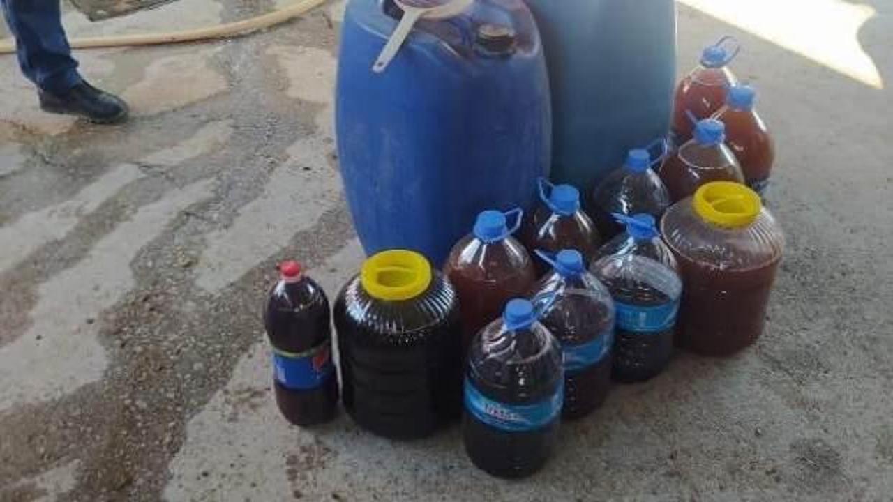 Manisa'da 670 litre 'sahte içki' ele geçirildi
