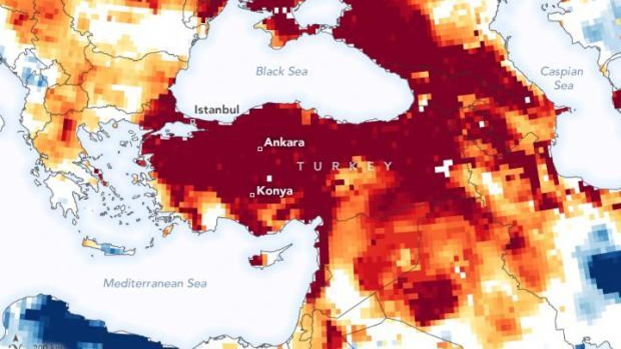 NASA'dan Türkiye'ye kuraklık uyarısı: Barajlardan sonra yer altı suları da tehlike altında