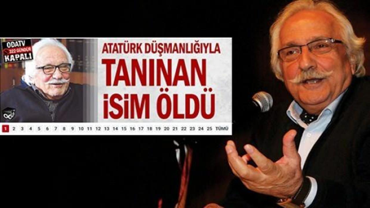 Odatv'den skandal Yavuz Bahadıroğlu manşeti
