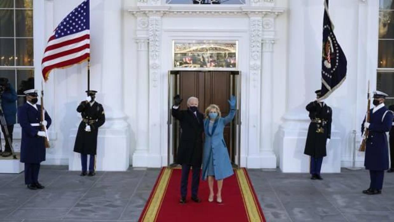 Son dakika: ABD Başkanı Joe Biden Beyaz Saray'a geldi