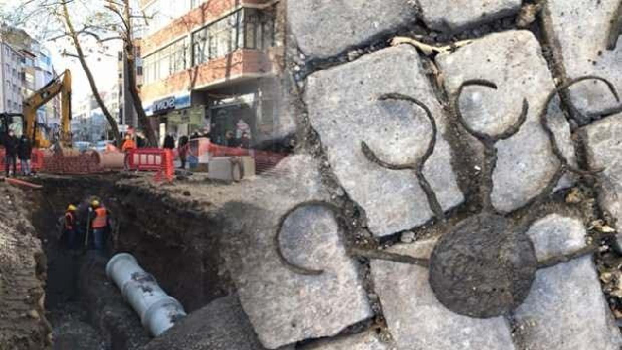 Trabzon'da altyapı çalışmaları sırasında Roma dönemine ait kalıntılara ulaşıldı!
