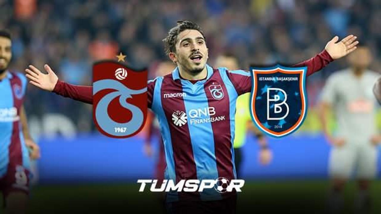 Abdulkadir Ömür Başakşehir maçında oynayacak mı? Trabzonspor'dan Süper Kupa sürprizi!