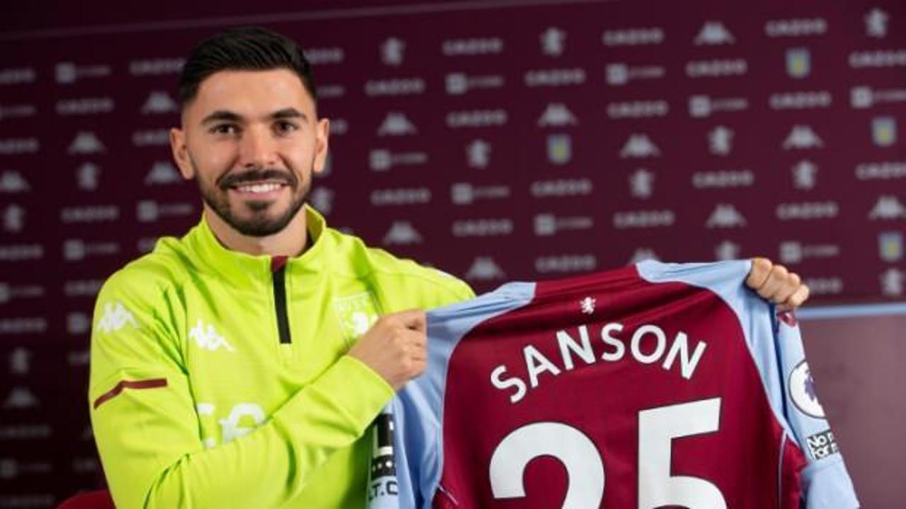 Aston Villa, Sanson'u kadrosuna kattı