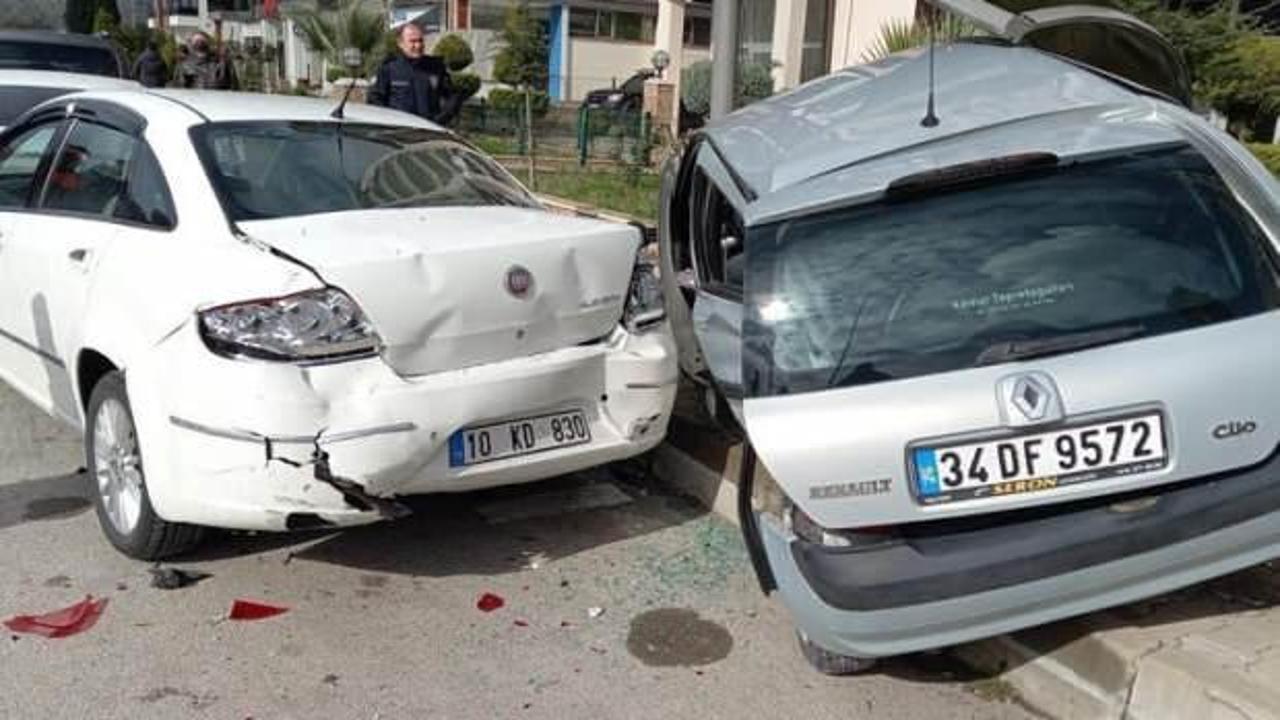 Ehliyetsiz s&uuml;r&uuml;c&uuml; yolu savaş alanına &ccedil;evirdi