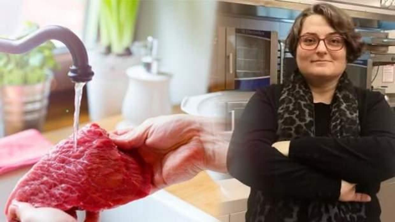 Gıda Mühendisi Zuluğ: Eti yıkamak mutfakta yapılan en belirgin hatalardan biri!