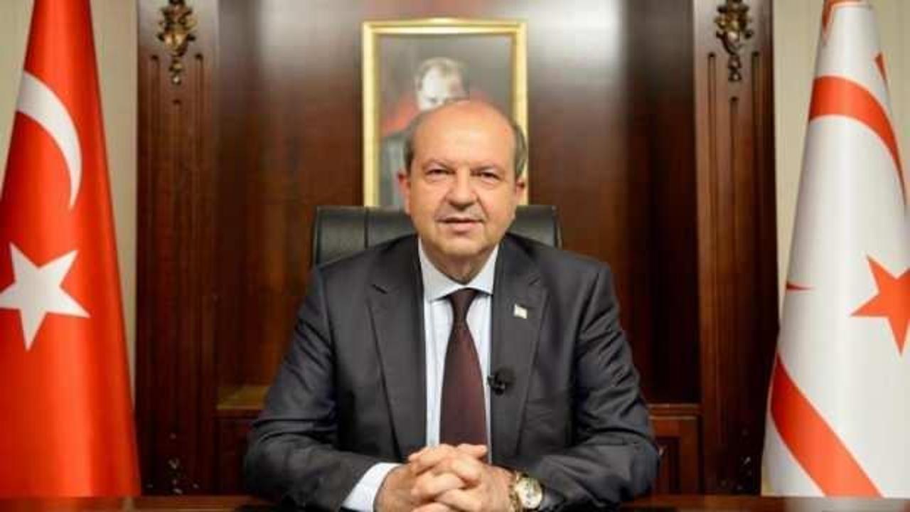 KKTC Cumhurbaşkanı Tatar'dan Başkan Erdoğan'a teşekkür