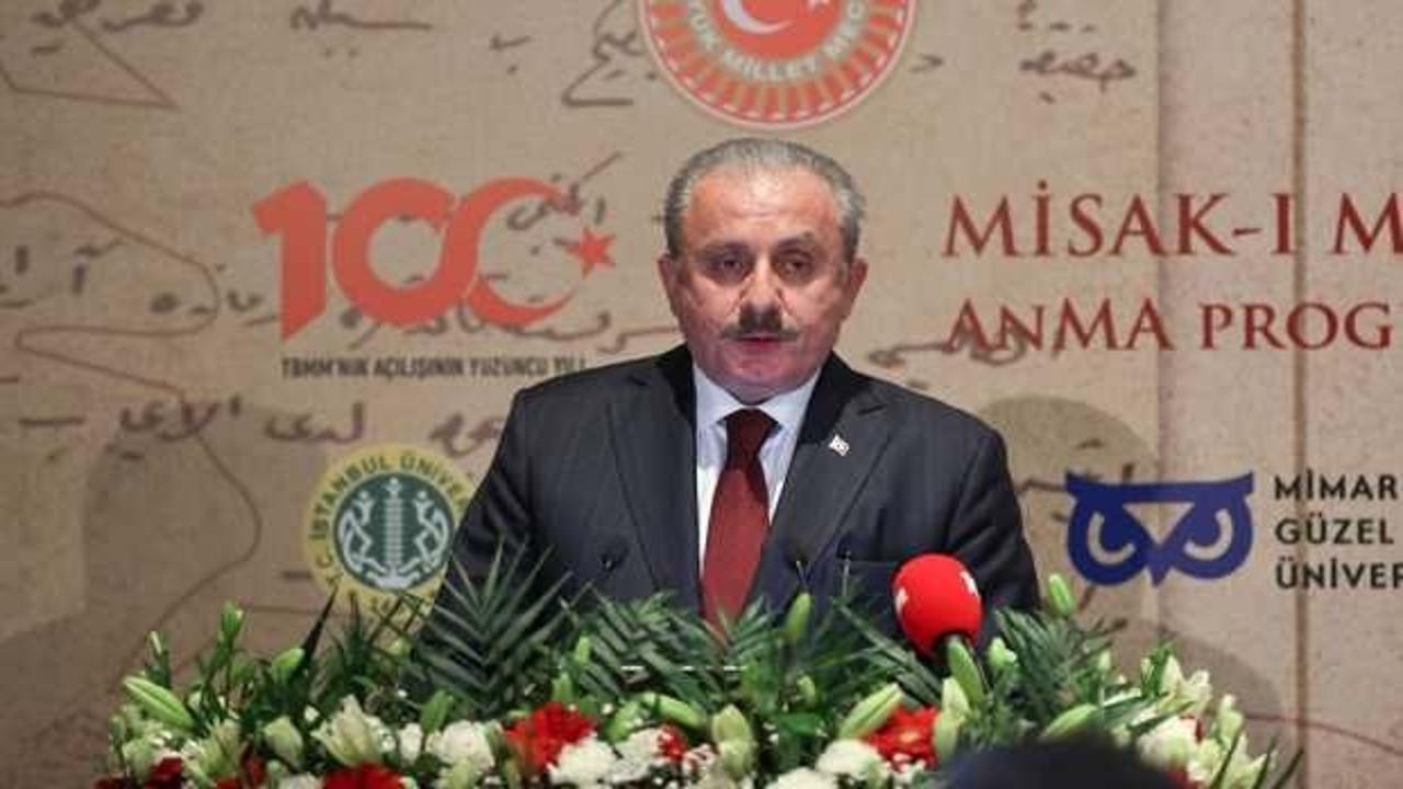 Meclis Başkanı Şentop'tan &ouml;nemli a&ccedil;ıklamalar