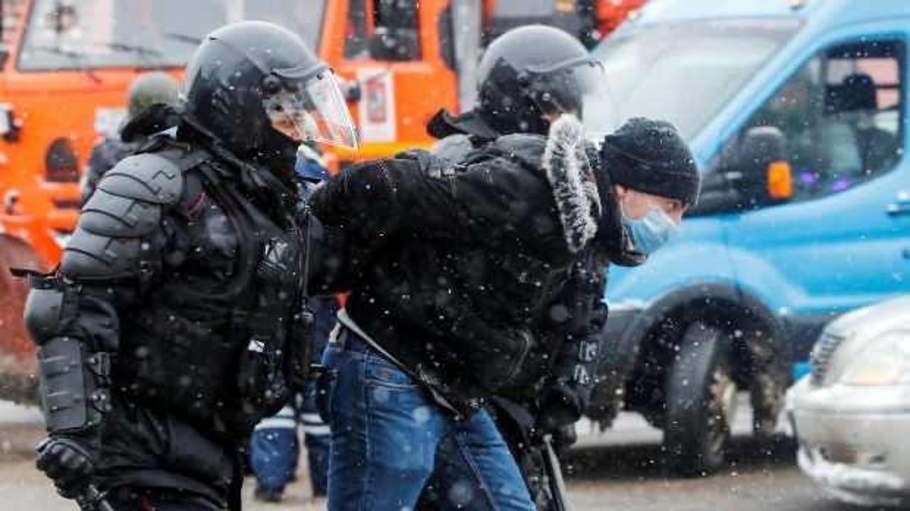 Rusya'da, 'Navalny' protestolarında gözaltılar artıyor