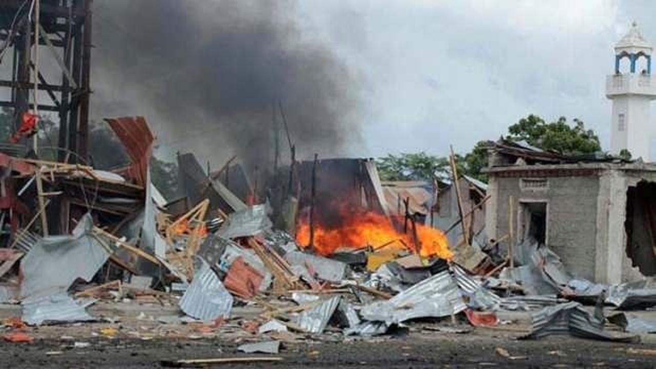 Somali'de şiddetli patlama