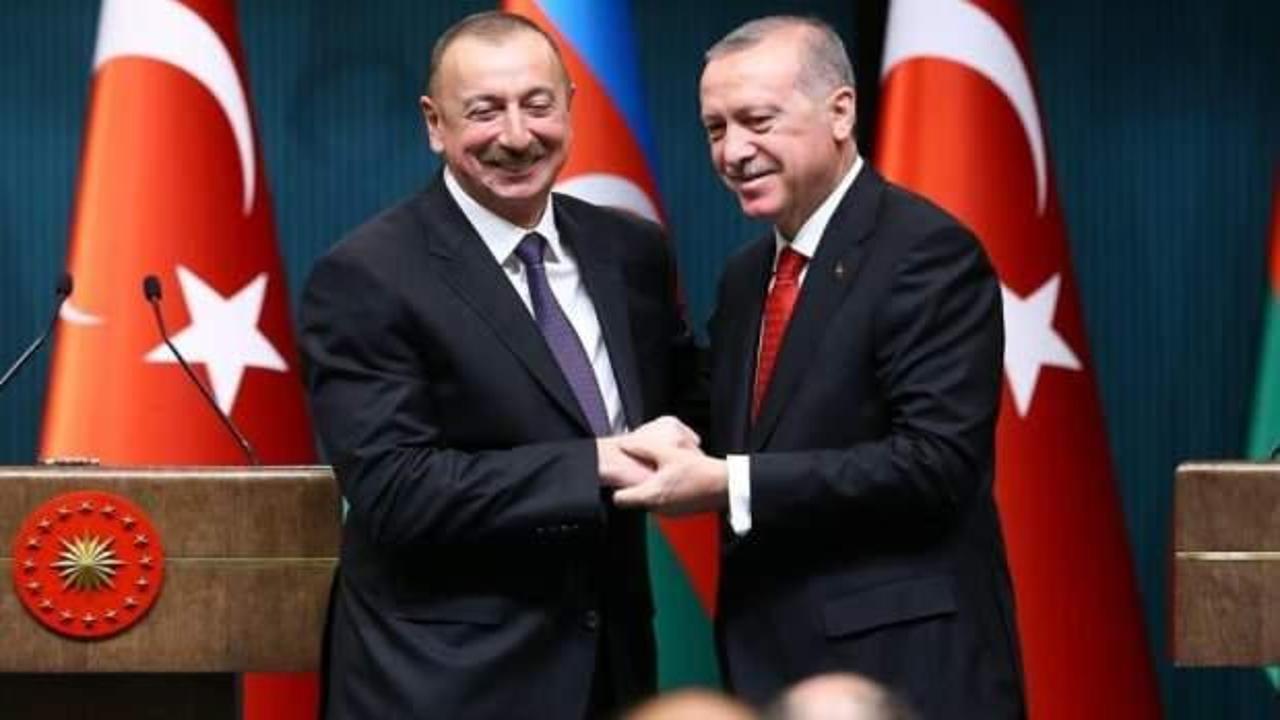 Aliyev'den Erdoğan'a Dağlık Karabağ tebriği