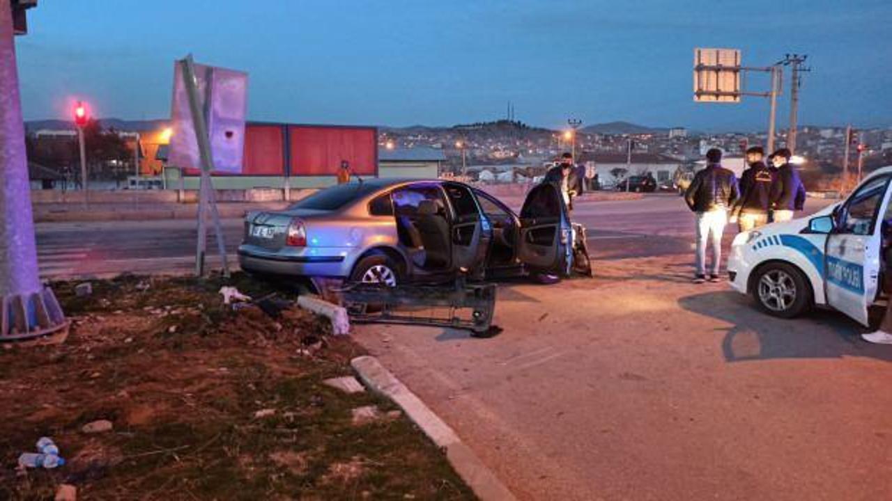 AK Parti Ordu Milletvekili Şenel Yediyıldız trafik kazası geçirdi