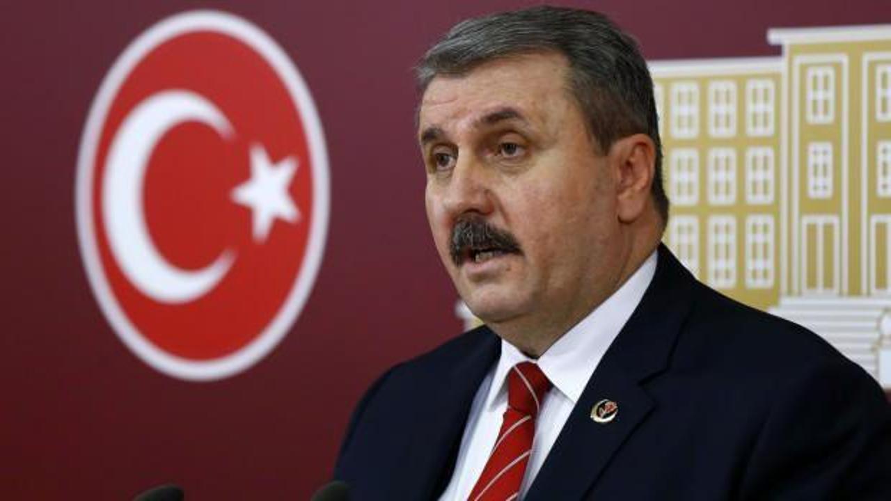 BBP lideri Destici'den Erdoğan'ın yeni anayasa çağrısına destek