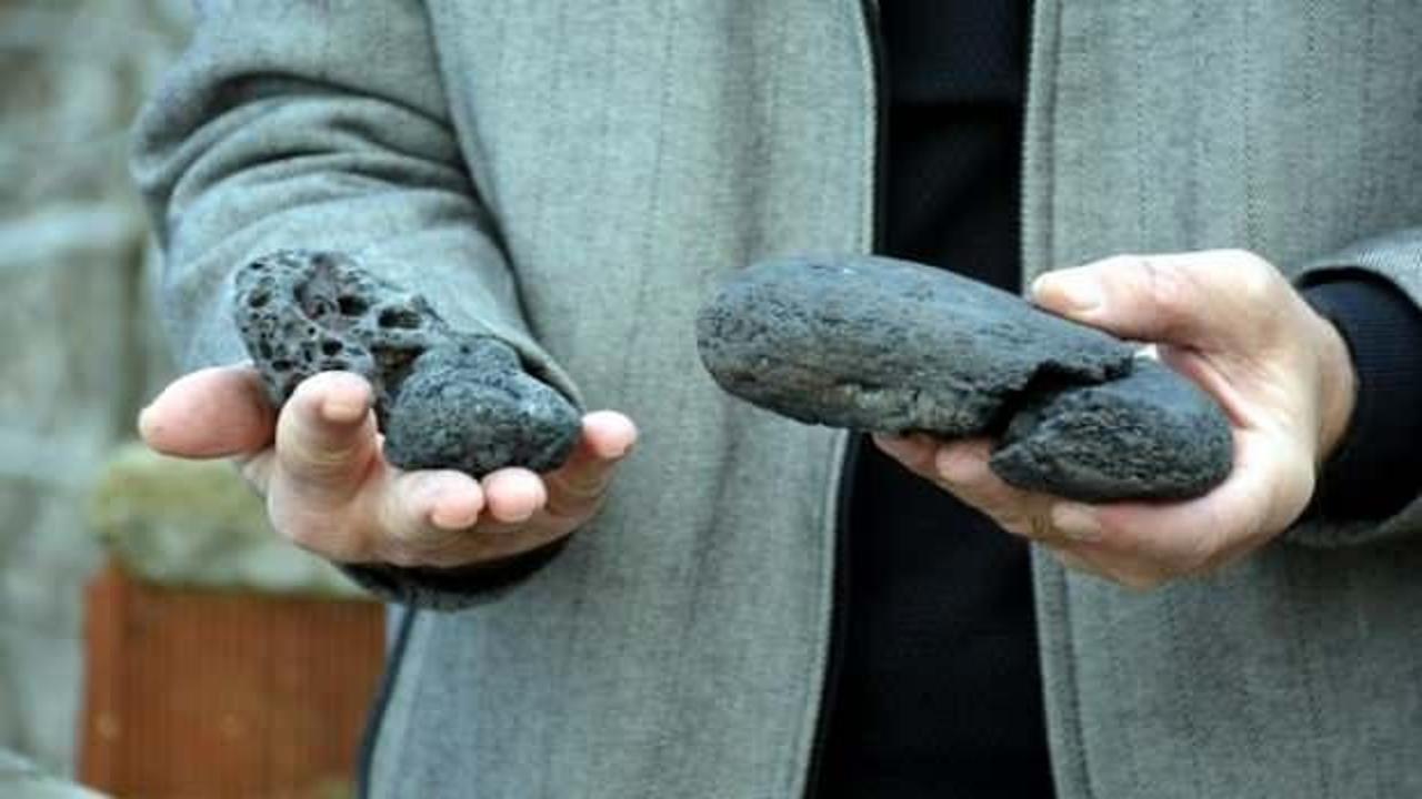 Bulduğu g&ouml;ktaşını, banka kasasında saklıyor