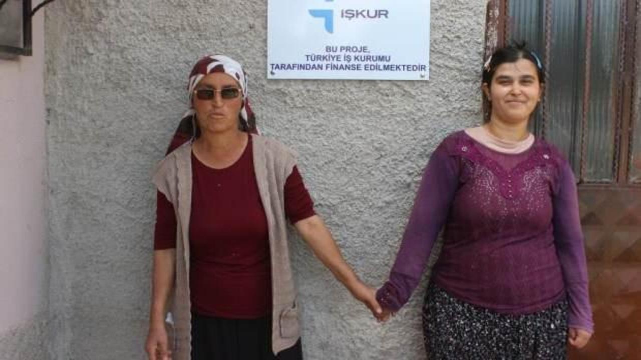 Engelli vatandaş İş-Kur desteği ile iş sahibi oldu