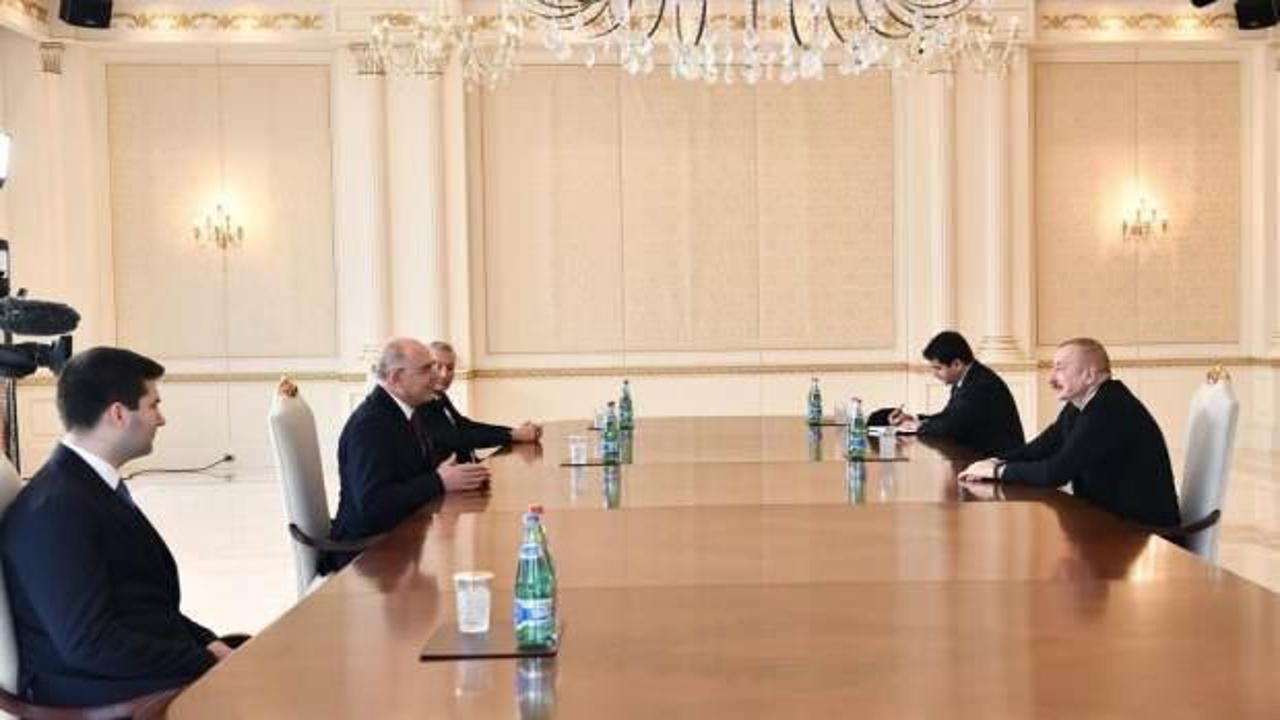Aliyev, MHP heyetini kabul etti