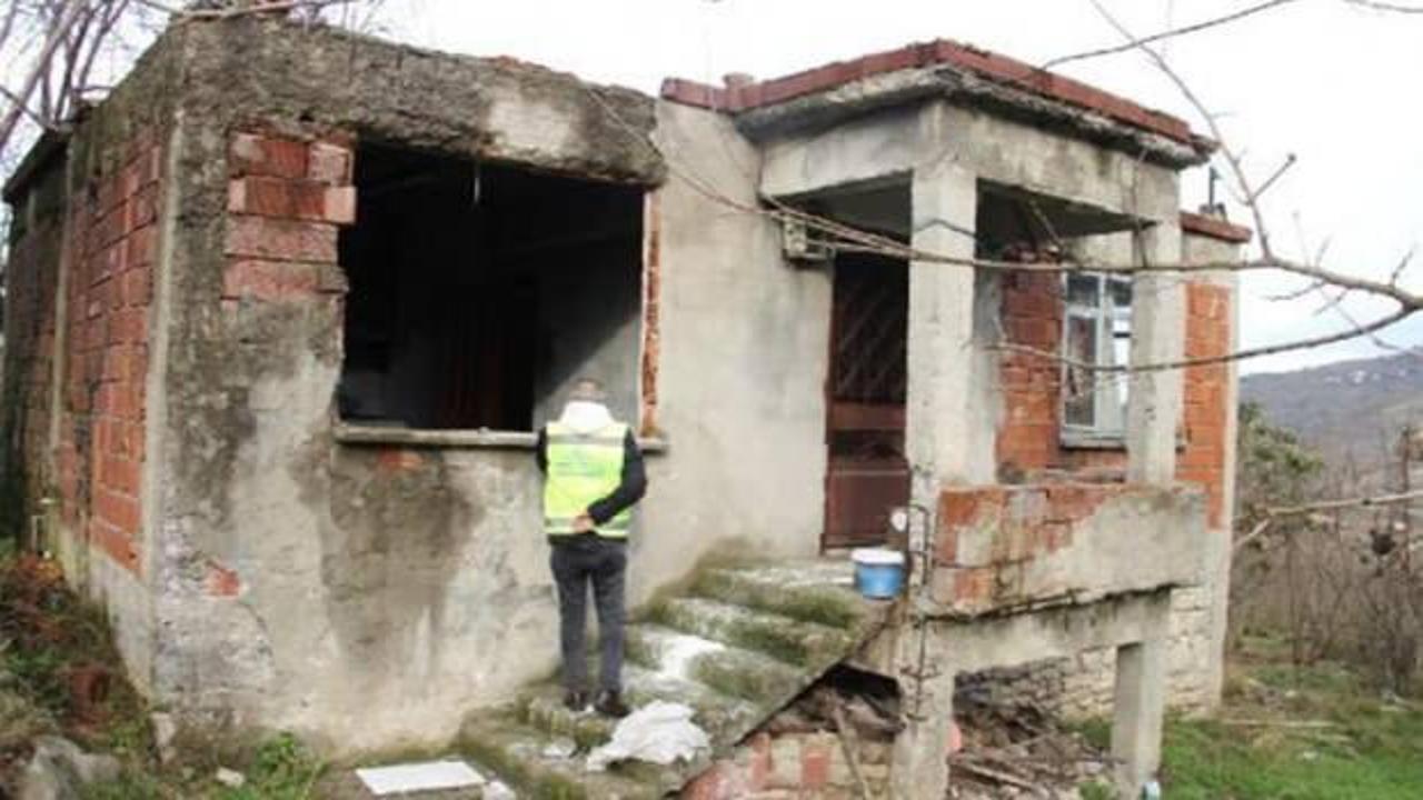 Harabe evde yaşayan yaşlı adam huzurevine yerleştirildi