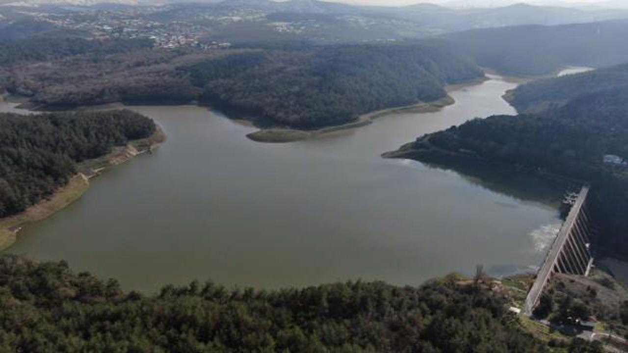 İstanbul barajlarında doluluk oranı yüzde 45'e yaklaştı