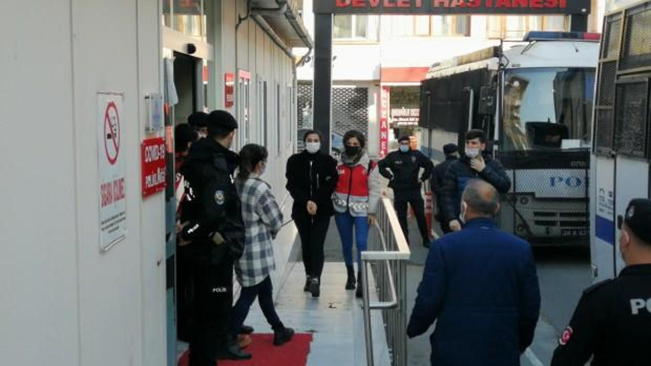 Kadıköy'deki izinsiz gösteriler: 6 kişi adliyeye sevk edildi