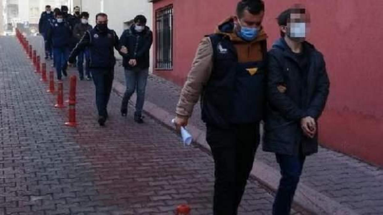 Kayseri'de FETÖ operasyonunda 7 şüpheli adliyeye sevk edildi