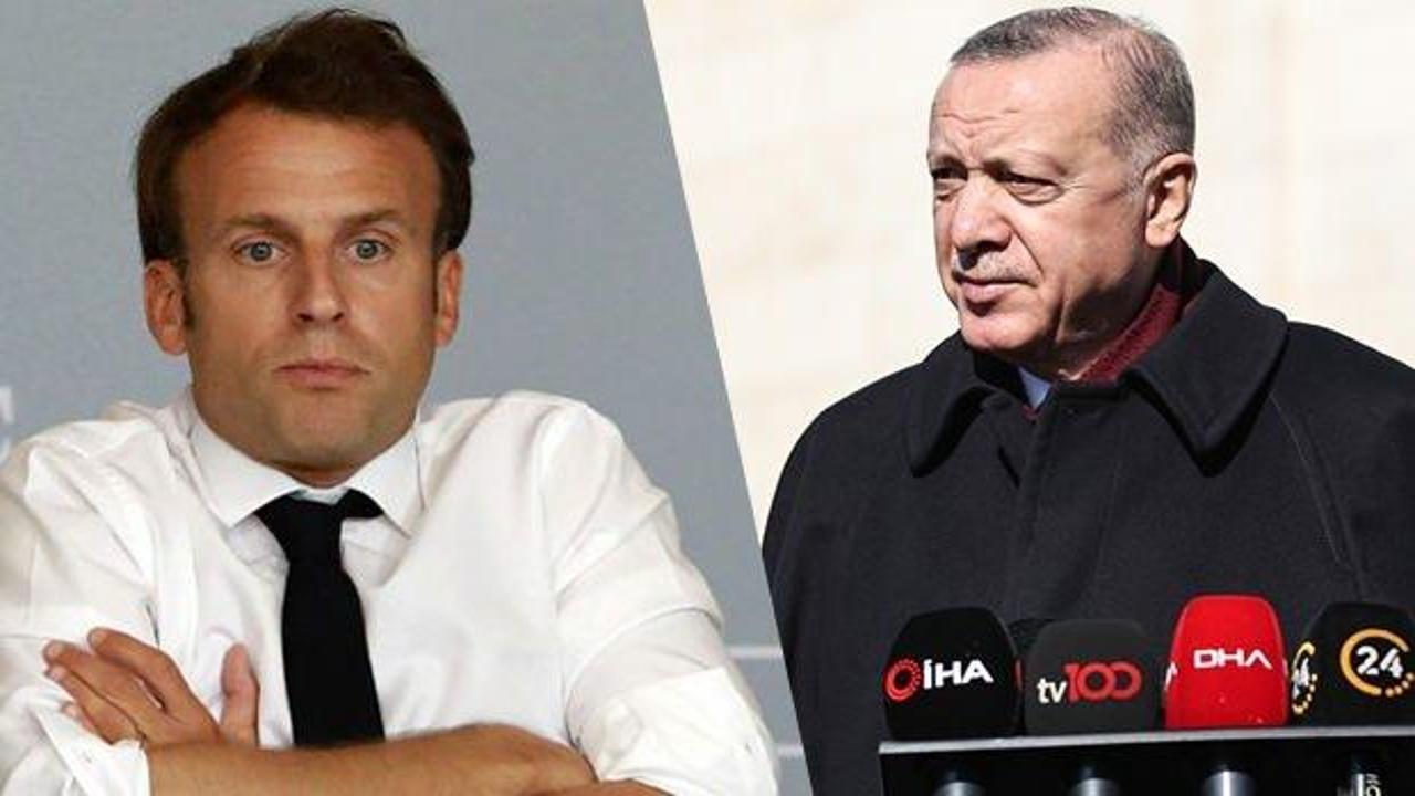 Macron'dan Türkiye'ye akılalmaz sözler! Erdoğan'dan sert cevap