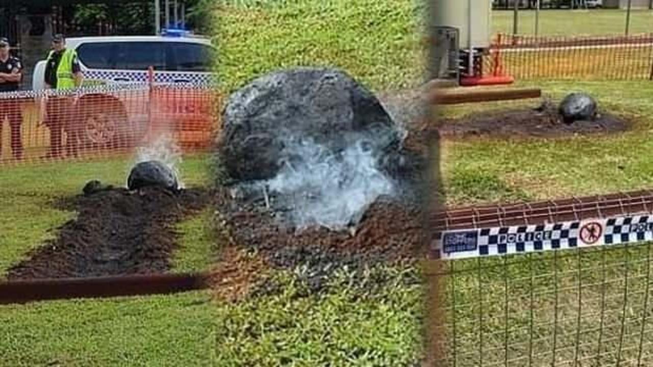 Okul bahçesine düşen 'kaya parçası' panik yarattı, devreye NASA girdi