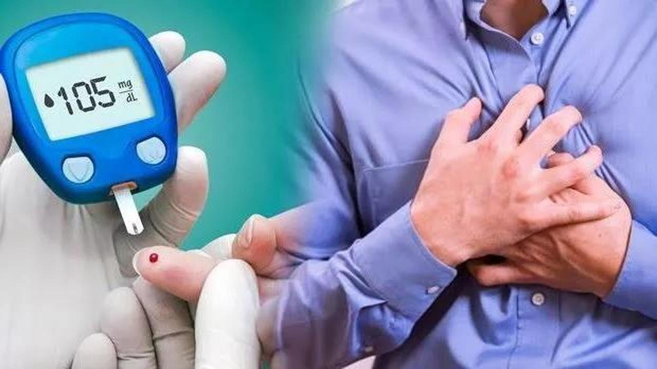 Şeker hastalığına dikkat! Kalp damar hastalığı riskini 4 kat arttırıyor