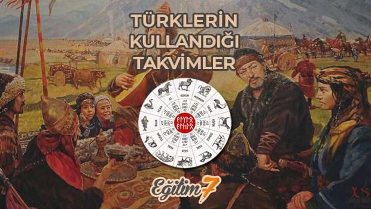 Tarih boyunca Türklerin kullandığı takvimler nelerdir? Türklerin kullandığı ilk takvim...