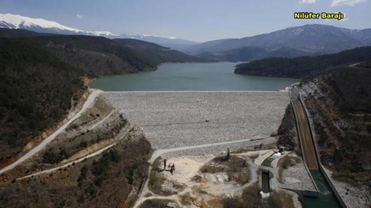 18 yılda Bursa'ya 20 baraj 16 gölet