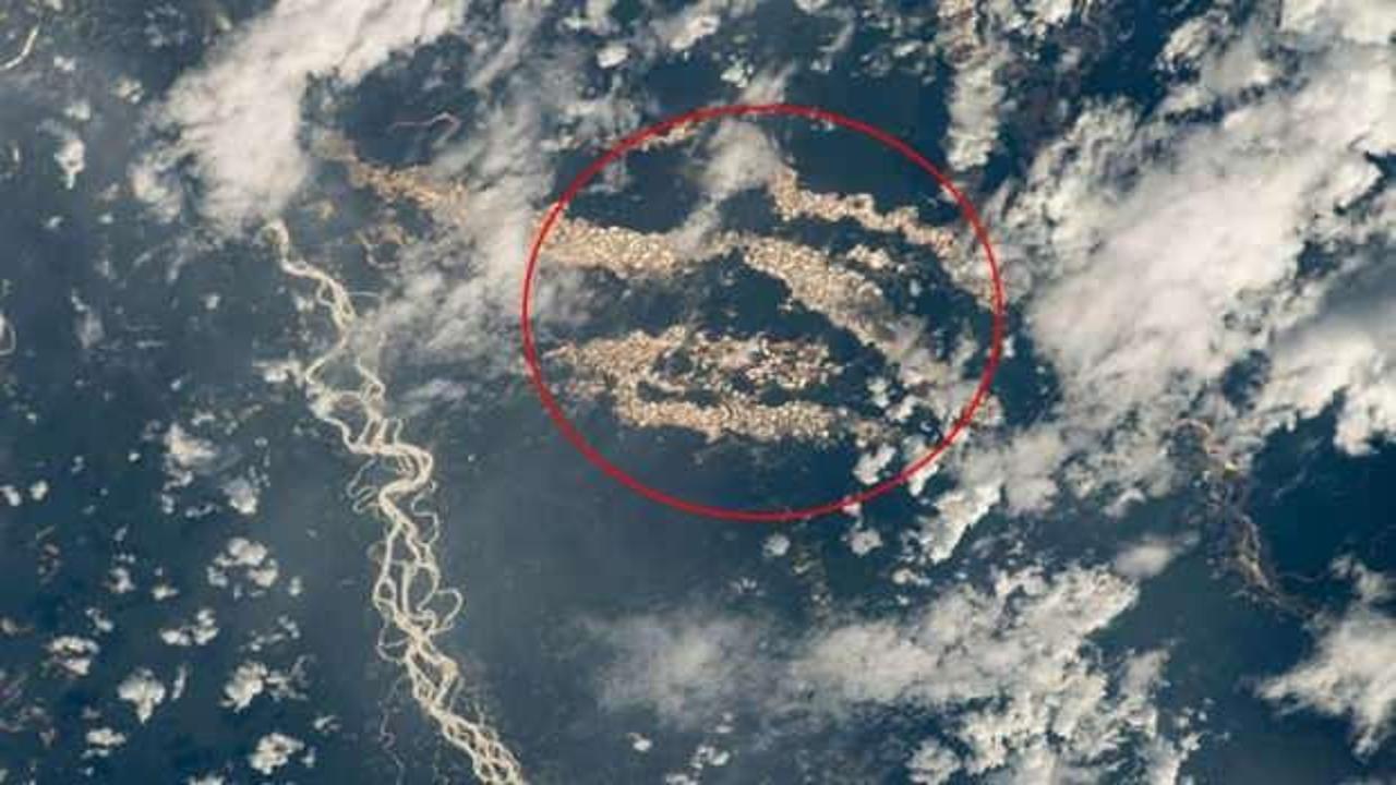 NASA, Amazon'daki 'altın nehirleri' uzaydan fotoğrafladı