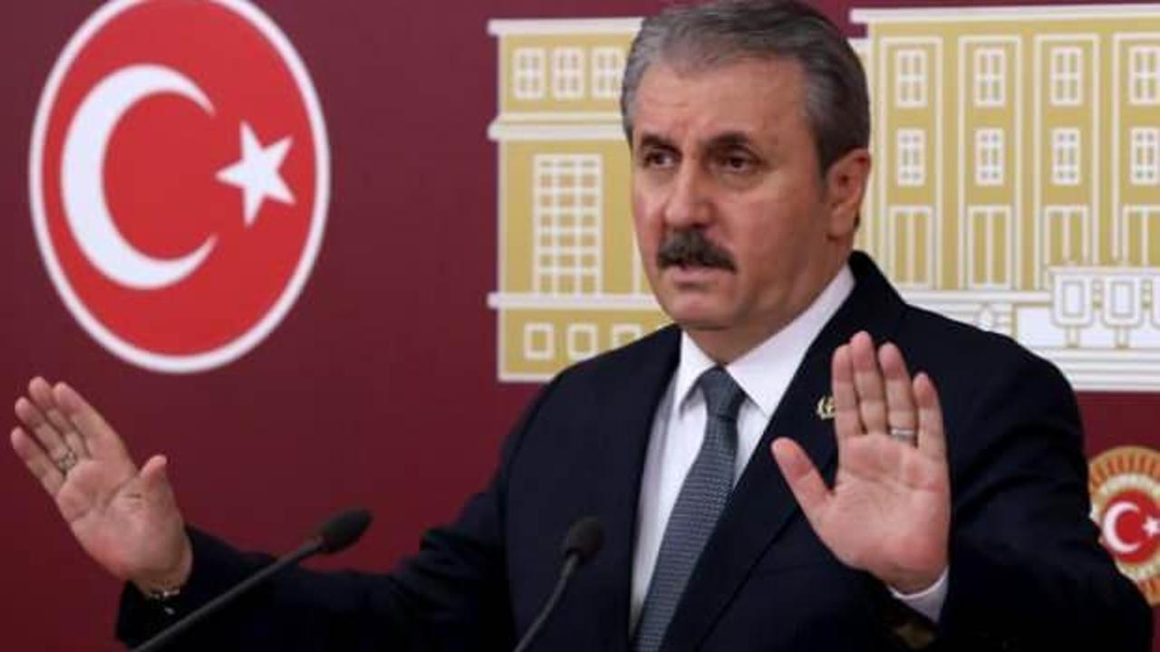 Destici: PKK’ya terör örgütü demeyenlerin Türkiye’de yeri yok